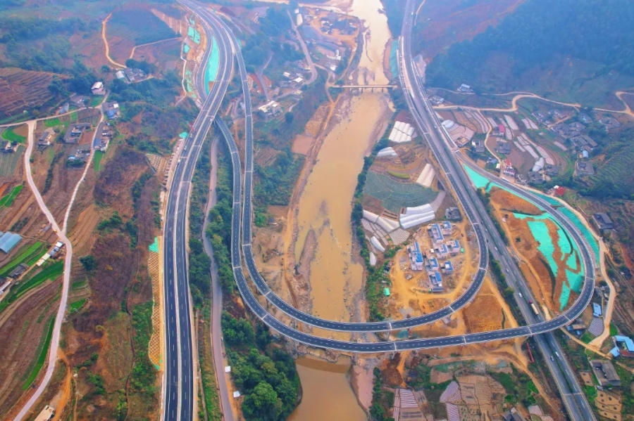 完美收官-公司參建的德會(huì)高速、廣平高速平武段建成通車！